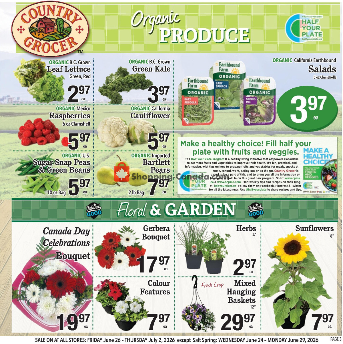Country Grocer flyer from Friday June 26, 2026 to Thursday July 2, 2026 - page 3