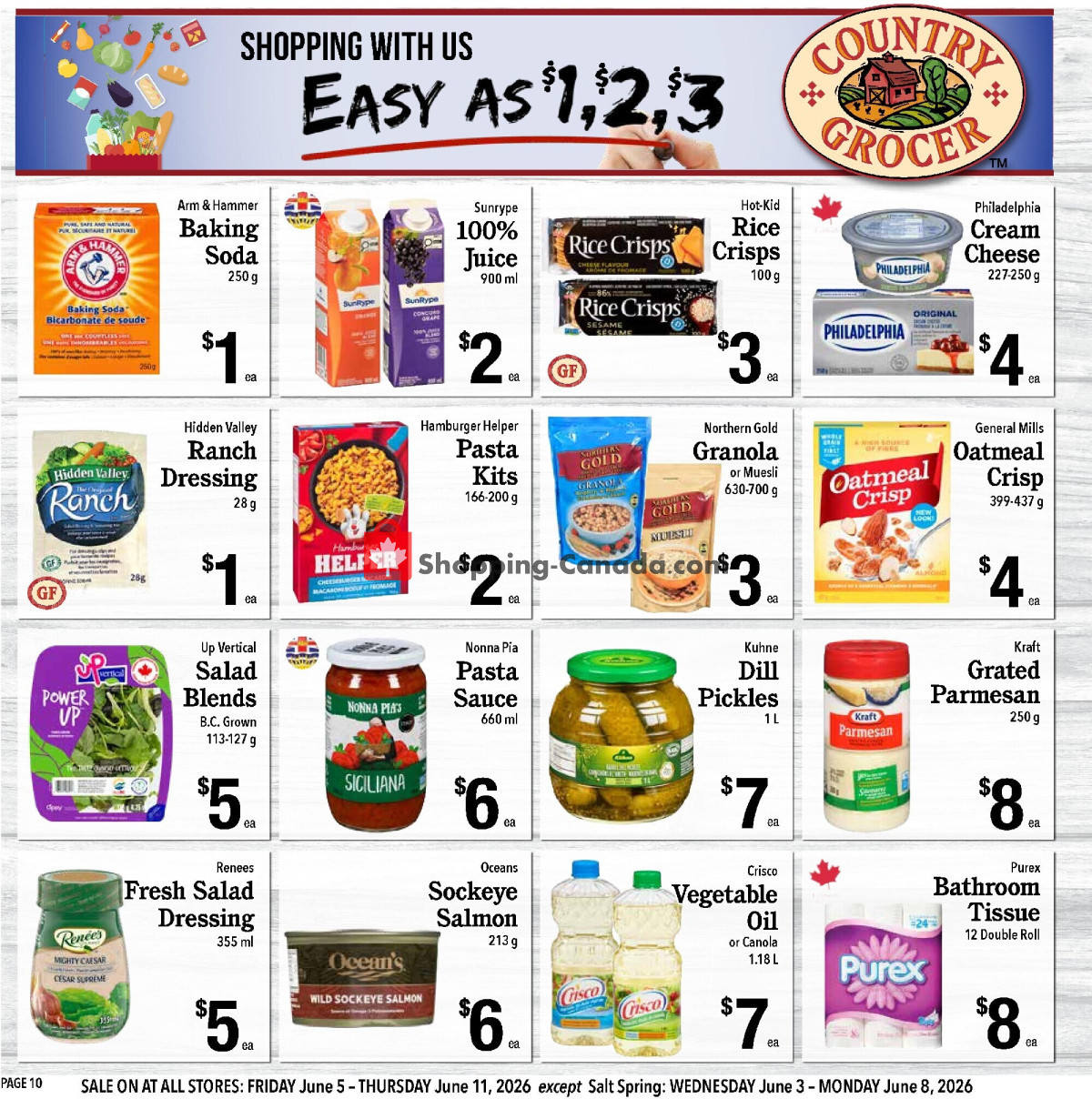 Country Grocer flyer from Wednesday June 3, 2026 to Thursday June 11, 2026 - page 10