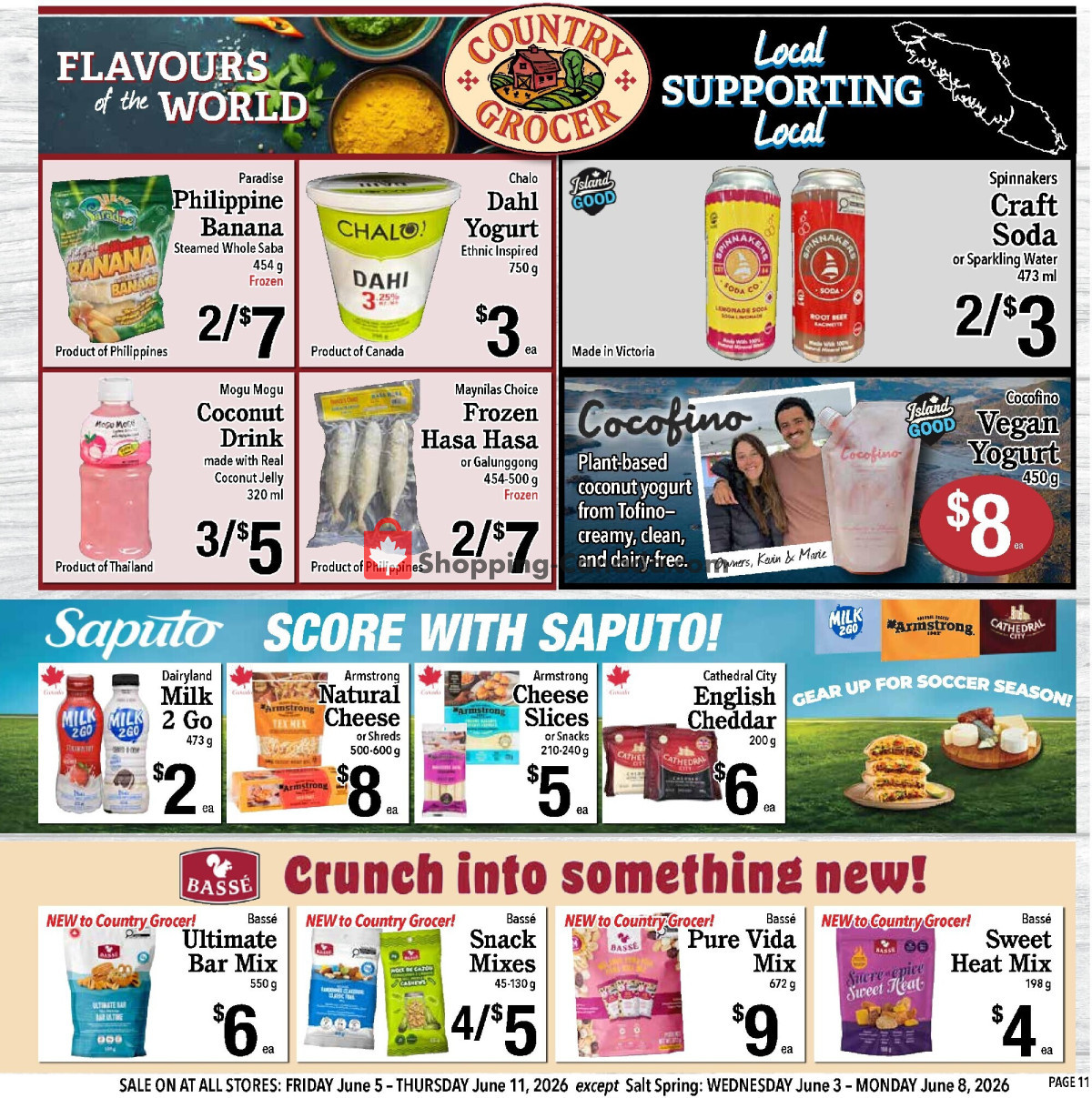 Country Grocer flyer from Wednesday June 3, 2026 to Thursday June 11, 2026 - page 11