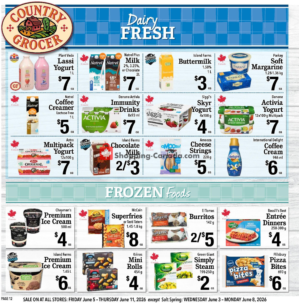 Country Grocer flyer from Wednesday June 3, 2026 to Thursday June 11, 2026 - page 12