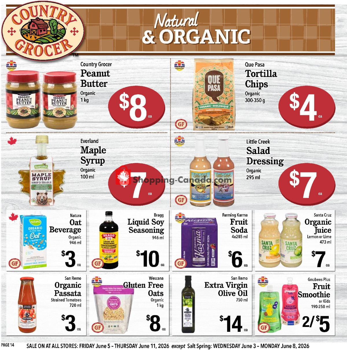 Country Grocer flyer from Wednesday June 3, 2026 to Thursday June 11, 2026 - page 14