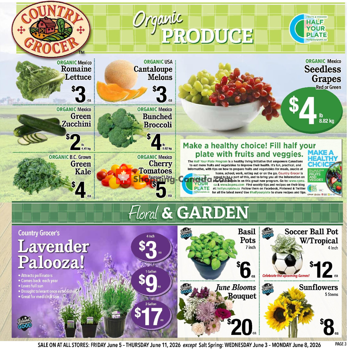 Country Grocer flyer from Wednesday June 3, 2026 to Thursday June 11, 2026 - page 3
