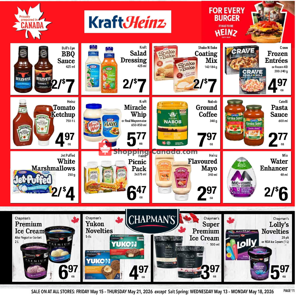 Country Grocer flyer from Wednesday May 13, 2026 to Thursday May 21, 2026 - page 11