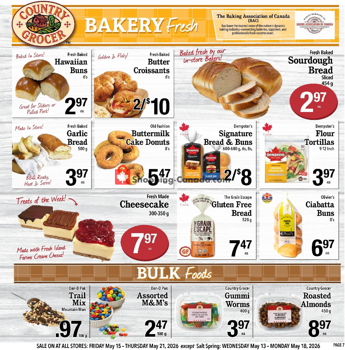 Country Grocer flyer from Wednesday May 13, 2026 to Thursday May 21, 2026 - page 7
