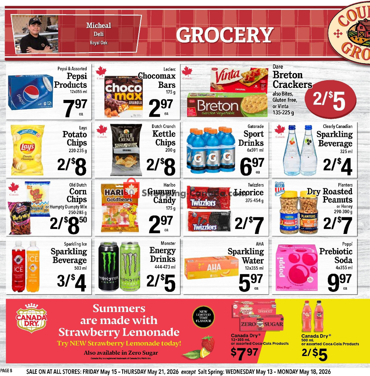 Country Grocer flyer from Wednesday May 13, 2026 to Thursday May 21, 2026 - page 8