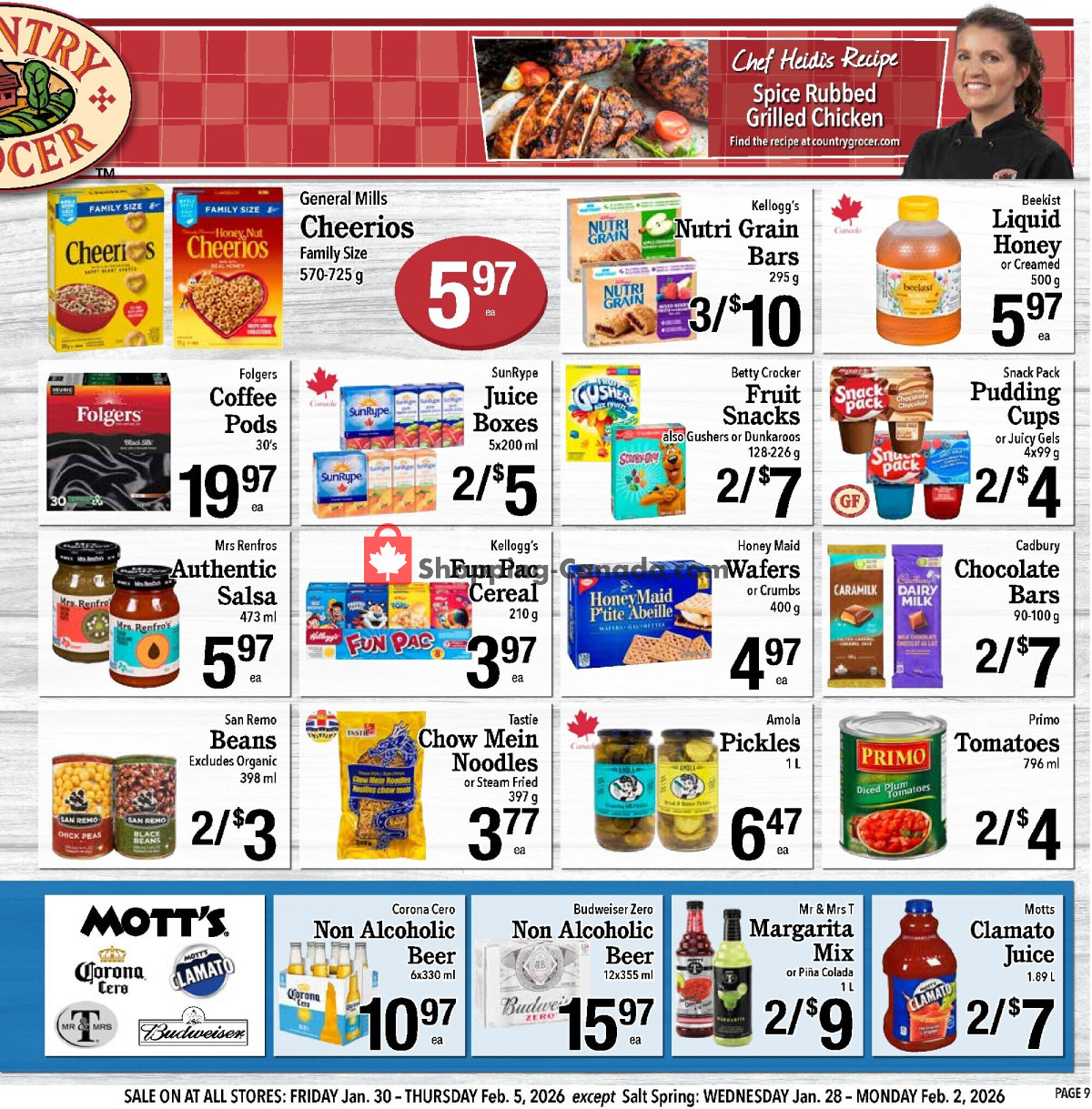 Country Grocer flyer from Wednesday May 13, 2026 to Thursday May 21, 2026 - page 9