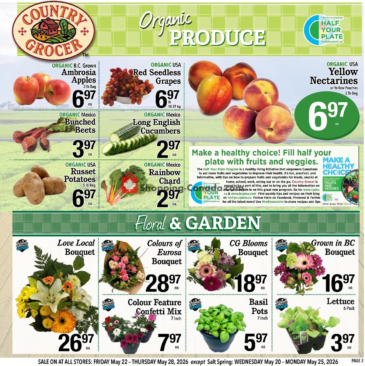Country Grocer flyer from Friday May 22, 2026 to Thursday May 28, 2026 - page 3