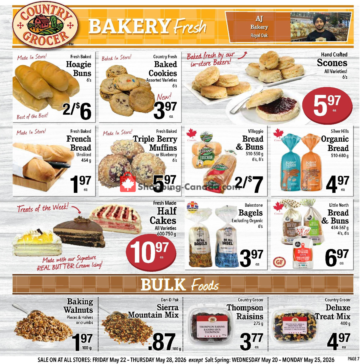 Country Grocer flyer from Friday May 22, 2026 to Thursday May 28, 2026 - page 7
