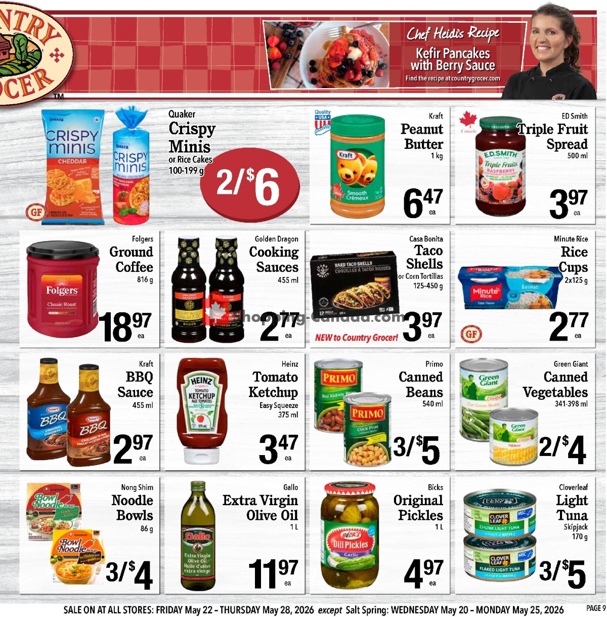 Country Grocer flyer from Friday May 22, 2026 to Thursday May 28, 2026 - page 9