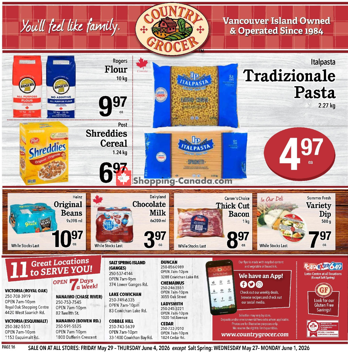 Country Grocer flyer from Friday May 29, 2026 to Thursday June 4, 2026 - page 16