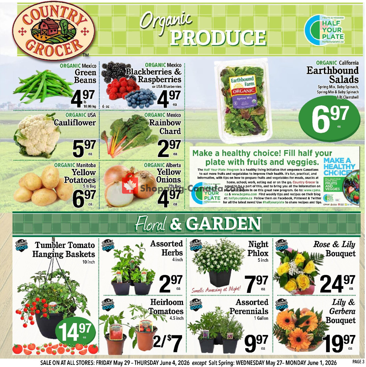 Country Grocer flyer from Friday May 29, 2026 to Thursday June 4, 2026 - page 3
