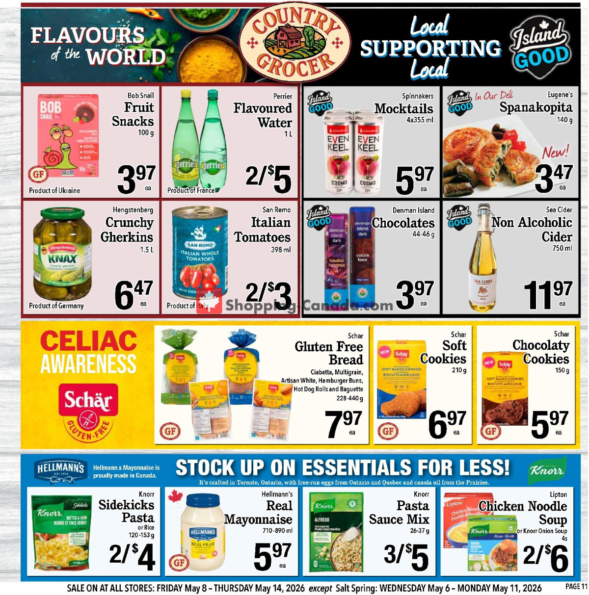 Country Grocer flyer from Friday May 8, 2026 to Thursday May 14, 2026 - page 11
