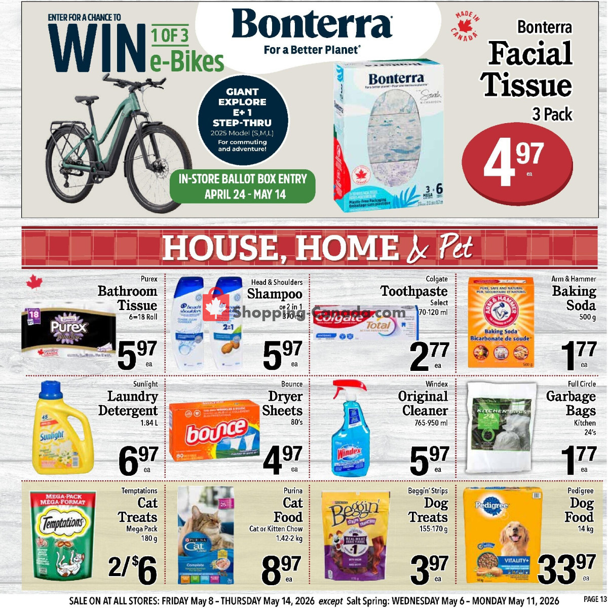 Country Grocer flyer from Friday May 8, 2026 to Thursday May 14, 2026 - page 13