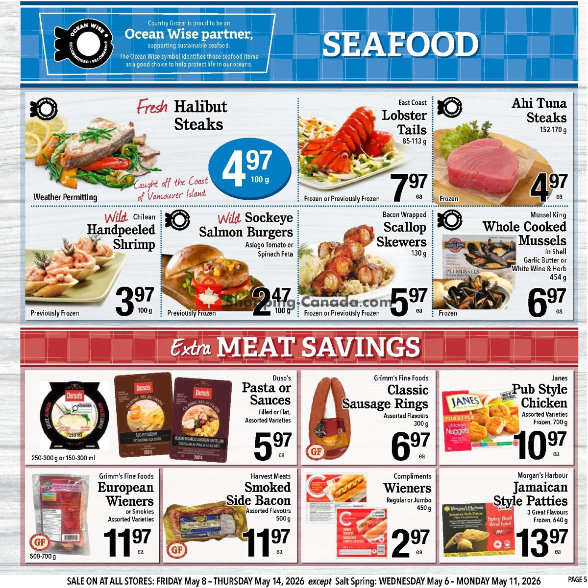 Country Grocer flyer from Friday May 8, 2026 to Thursday May 14, 2026 - page 5