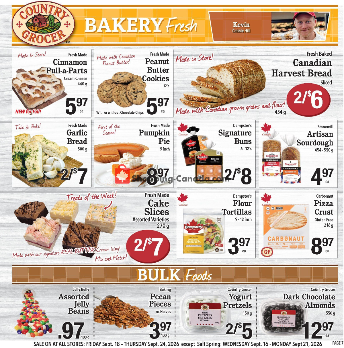 Country Grocer flyer from Wednesday September 16, 2026 to Monday September 21, 2026 - page 7