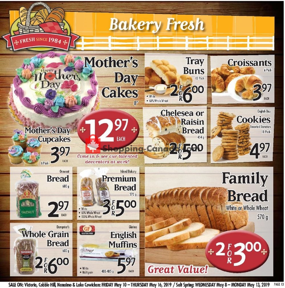 Country Grocer flyer from Friday May 10, 2019 to Thursday May 16, 2019 - page 13