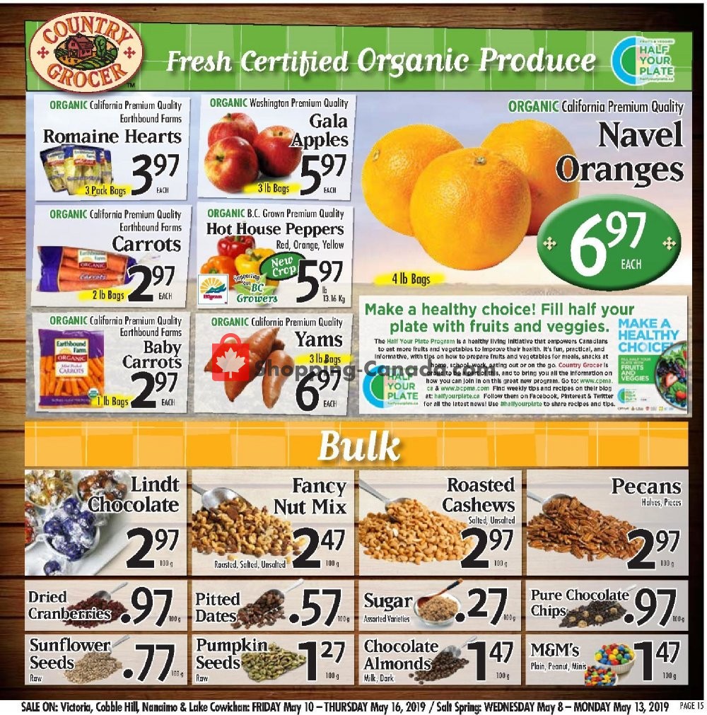 Country Grocer flyer from Friday May 10, 2019 to Thursday May 16, 2019 - page 15
