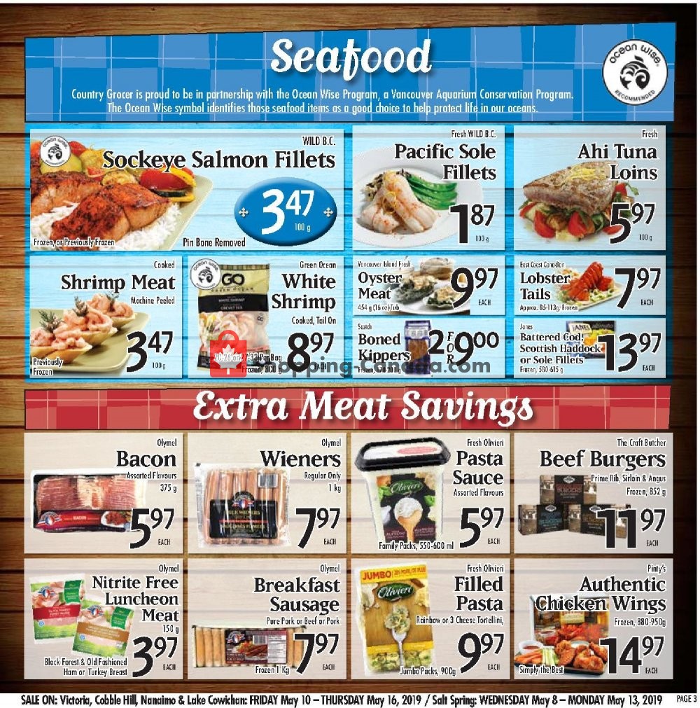 Country Grocer flyer from Friday May 10, 2019 to Thursday May 16, 2019 - page 3