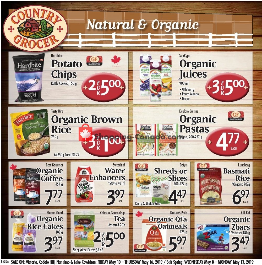 Country Grocer flyer from Friday May 10, 2019 to Thursday May 16, 2019 - page 6