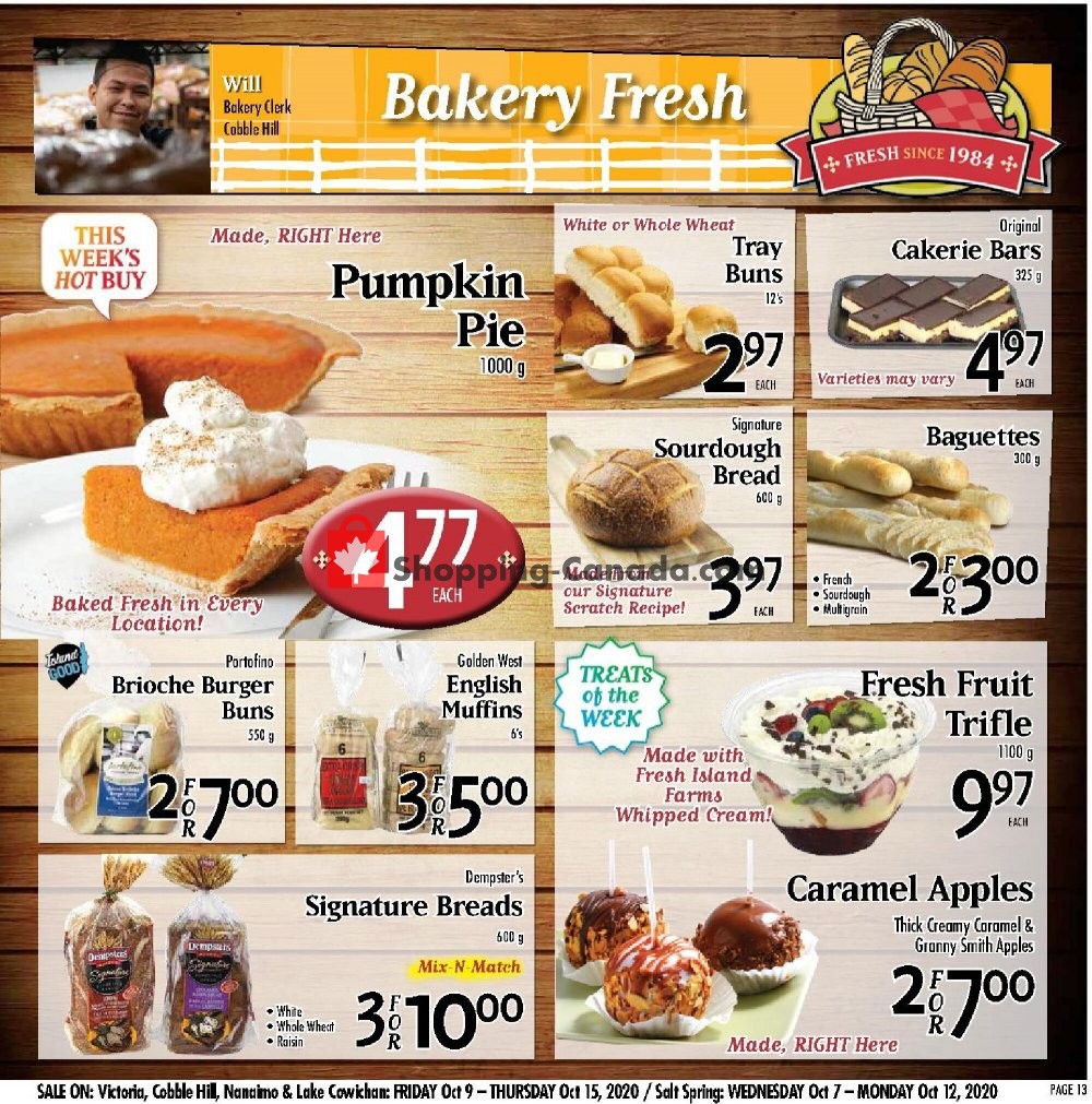 Country Grocer flyer from Friday October 9, 2020 to Thursday October 15, 2020 - page 13