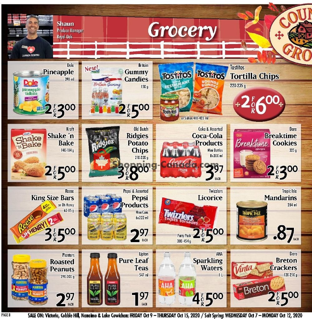 Country Grocer flyer from Friday October 9, 2020 to Thursday October 15, 2020 - page 8