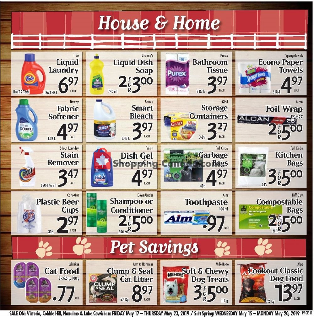 Country Grocer flyer from Friday May 17, 2019 to Thursday May 23, 2019 - page 11