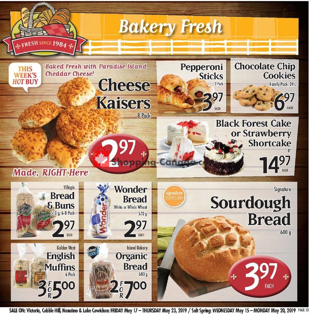 Country Grocer flyer from Friday May 17, 2019 to Thursday May 23, 2019 - page 13