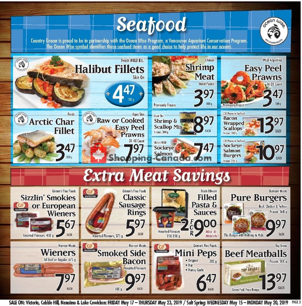 Country Grocer flyer from Friday May 17, 2019 to Thursday May 23, 2019 - page 3
