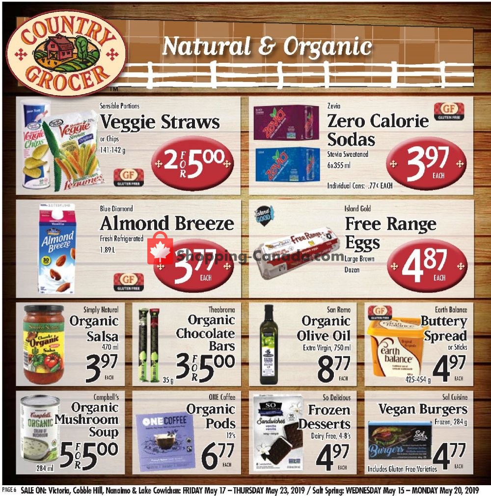 Country Grocer flyer from Friday May 17, 2019 to Thursday May 23, 2019 - page 6