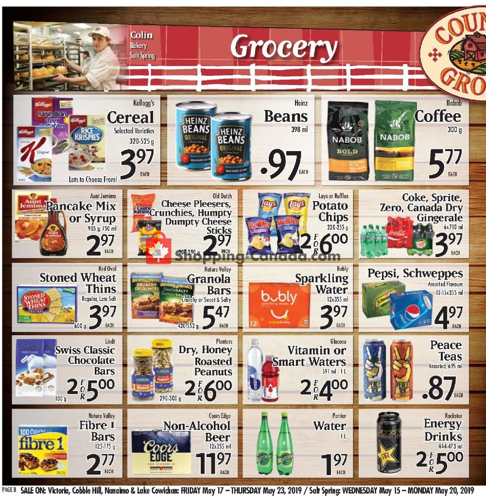 Country Grocer flyer from Friday May 17, 2019 to Thursday May 23, 2019 - page 8