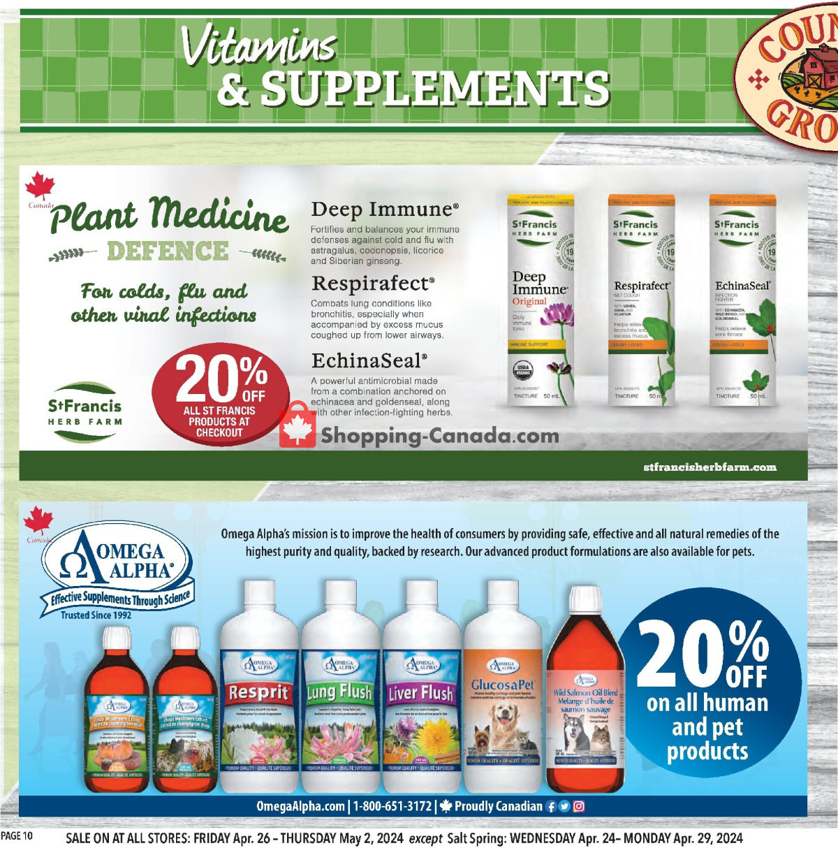 Country Grocer flyer from Friday April 26, 2024 to Thursday May 2, 2024 - page 10