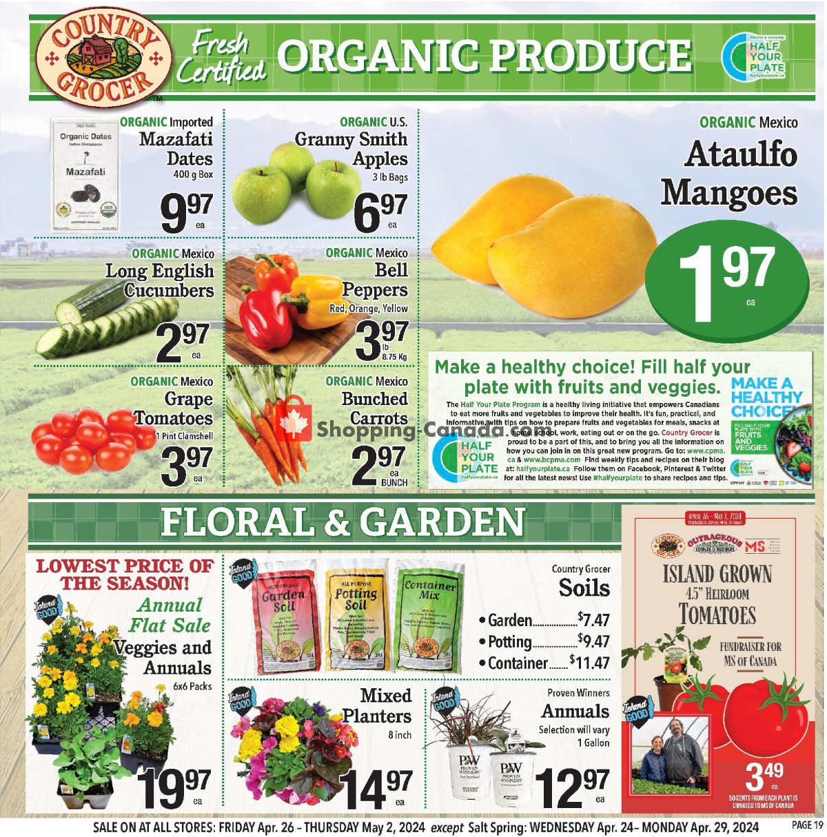Country Grocer flyer from Friday April 26, 2024 to Thursday May 2, 2024 - page 19