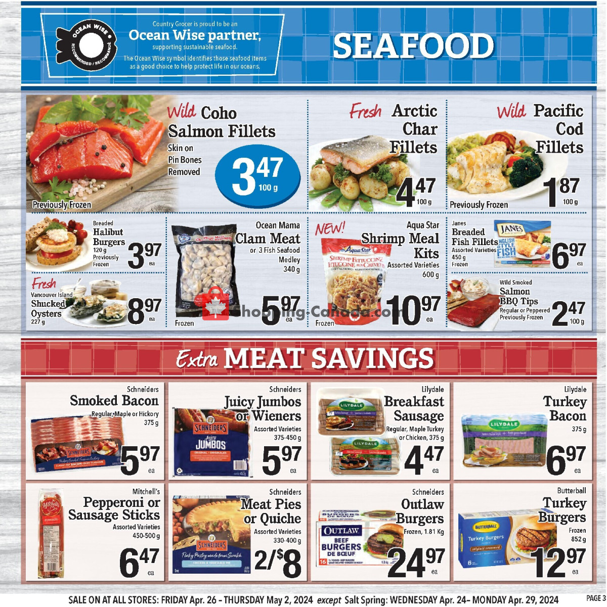 Country Grocer flyer from Friday April 26, 2024 to Thursday May 2, 2024 - page 3