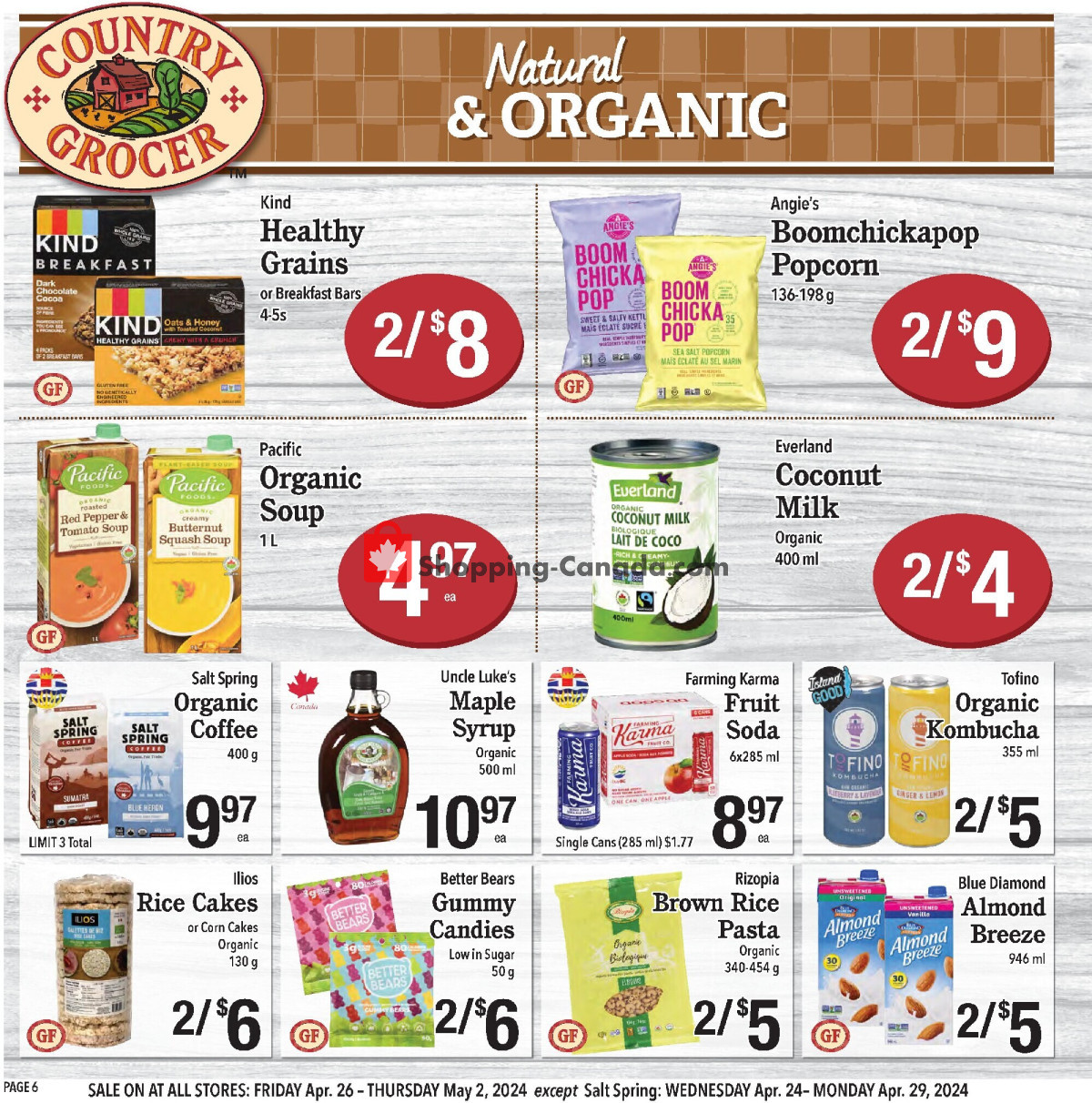 Country Grocer flyer from Friday April 26, 2024 to Thursday May 2, 2024 - page 6