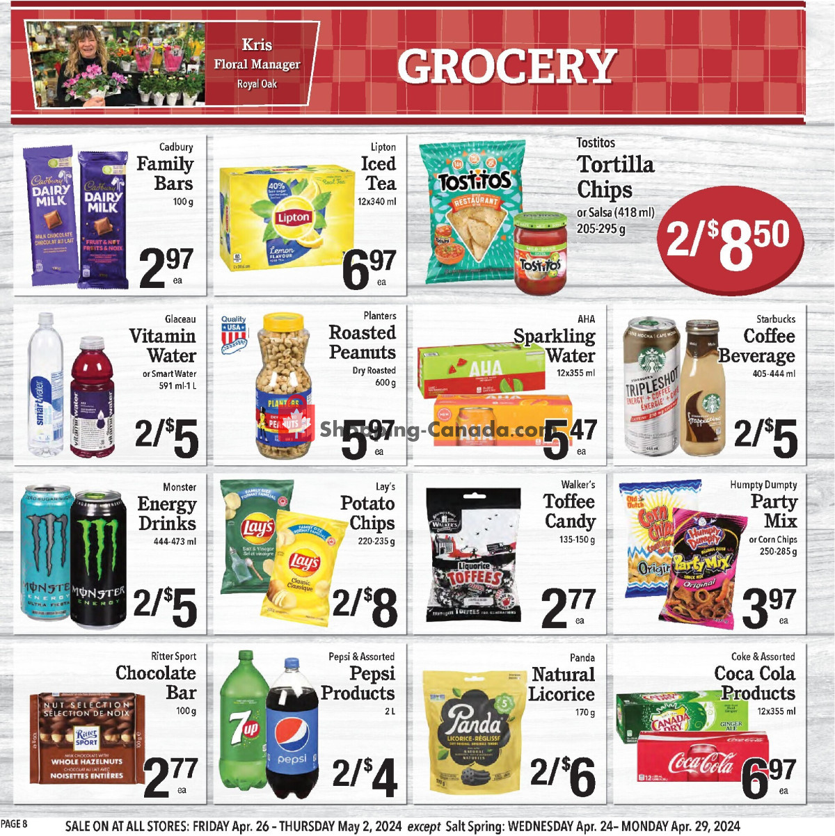 Country Grocer flyer from Friday April 26, 2024 to Thursday May 2, 2024 - page 8