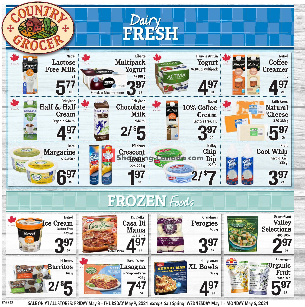 Country Grocer flyer from Friday May 3, 2024 to Thursday May 9, 2024 - page 12
