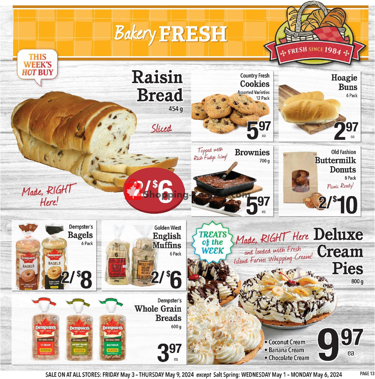 Country Grocer flyer from Friday May 3, 2024 to Thursday May 9, 2024 - page 13
