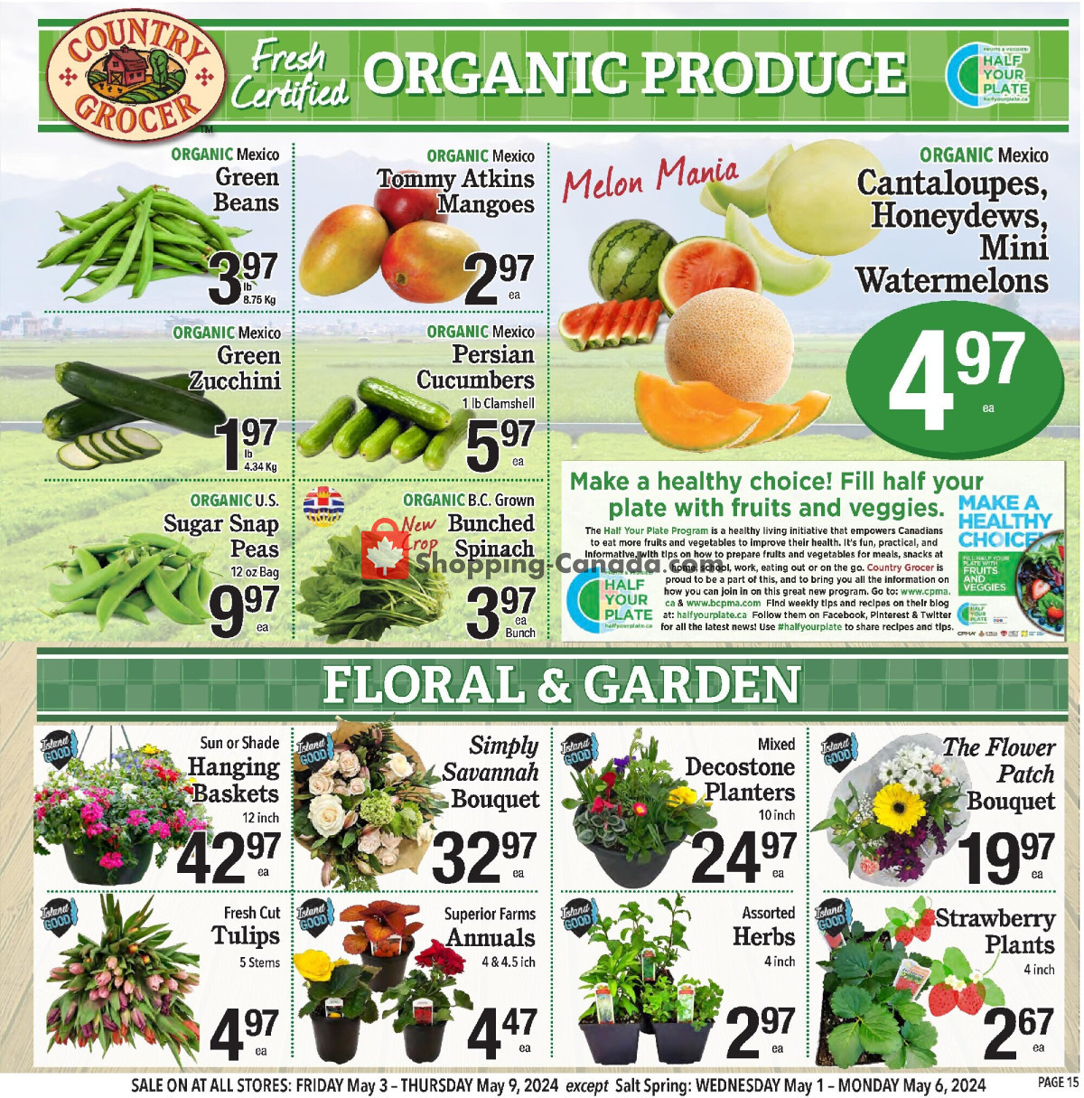 Country Grocer flyer from Friday May 3, 2024 to Thursday May 9, 2024 - page 15