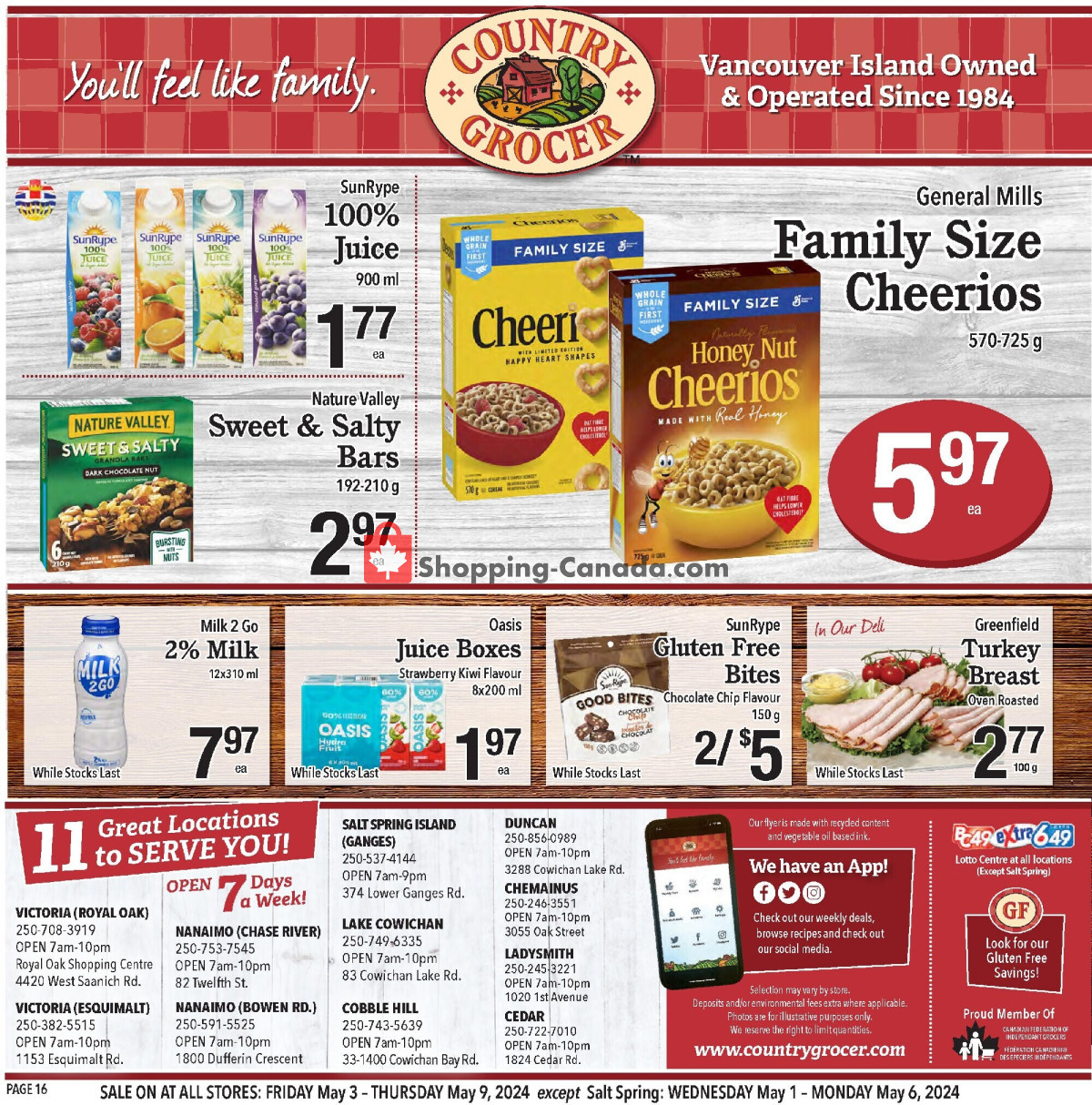Country Grocer flyer from Friday May 3, 2024 to Thursday May 9, 2024 - page 16