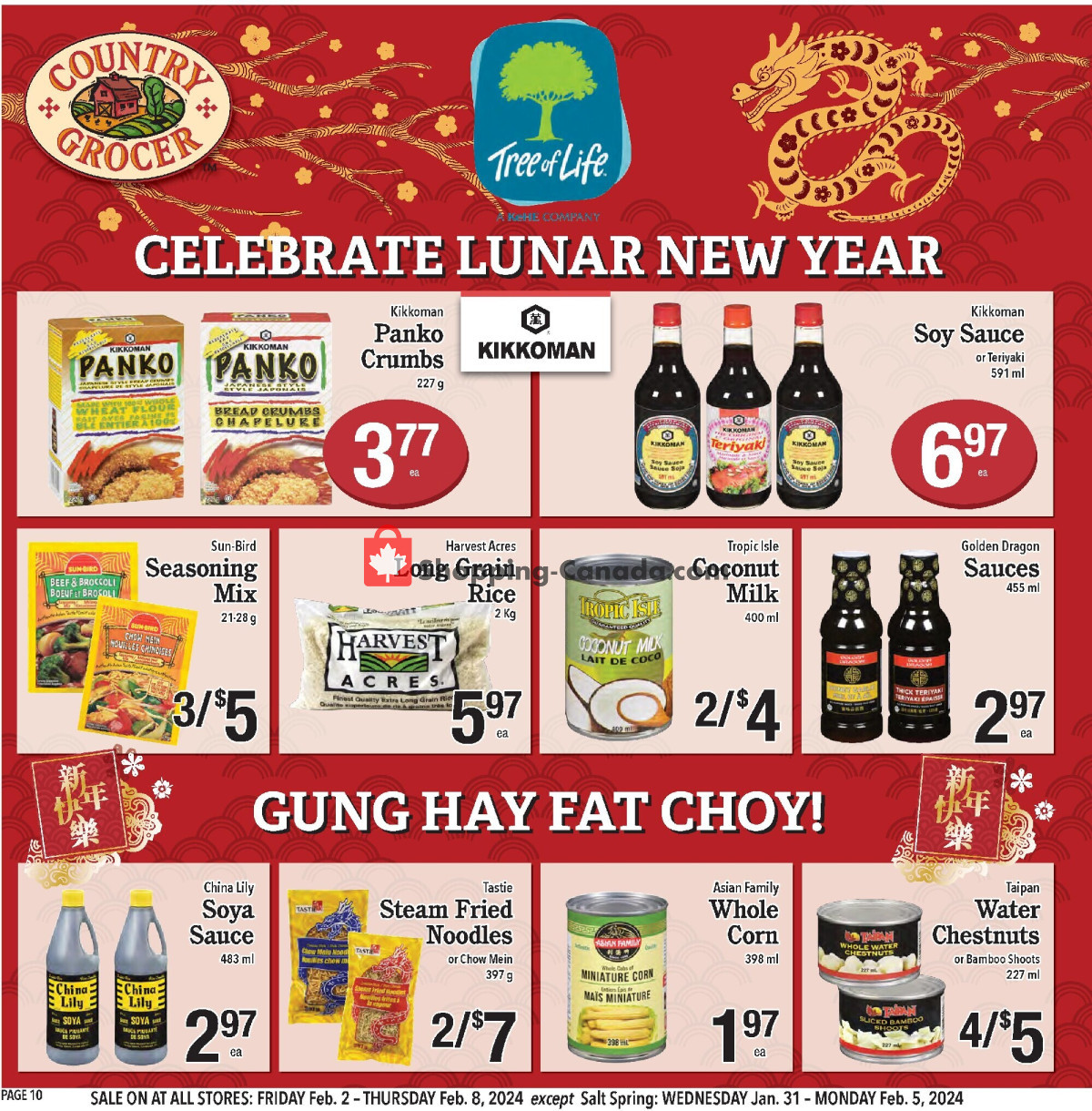 Country Grocer flyer from Friday February 2, 2024 to Thursday February 8, 2024 - page 10