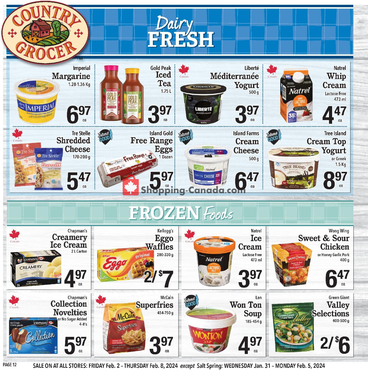 Country Grocer flyer from Friday February 2, 2024 to Thursday February 8, 2024 - page 12
