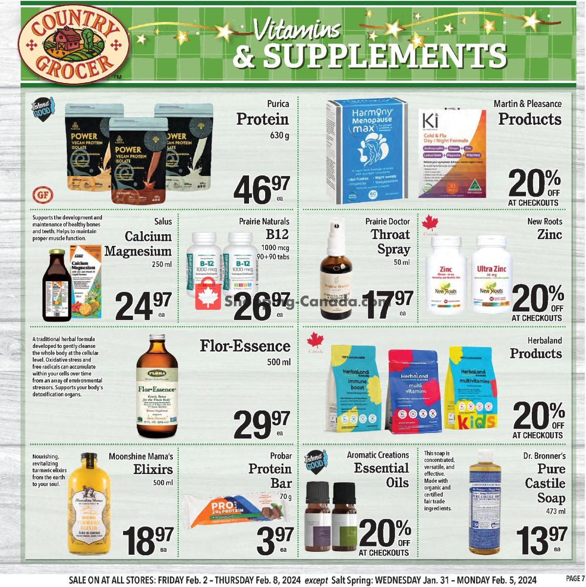 Country Grocer flyer from Friday February 2, 2024 to Thursday February 8, 2024 - page 7