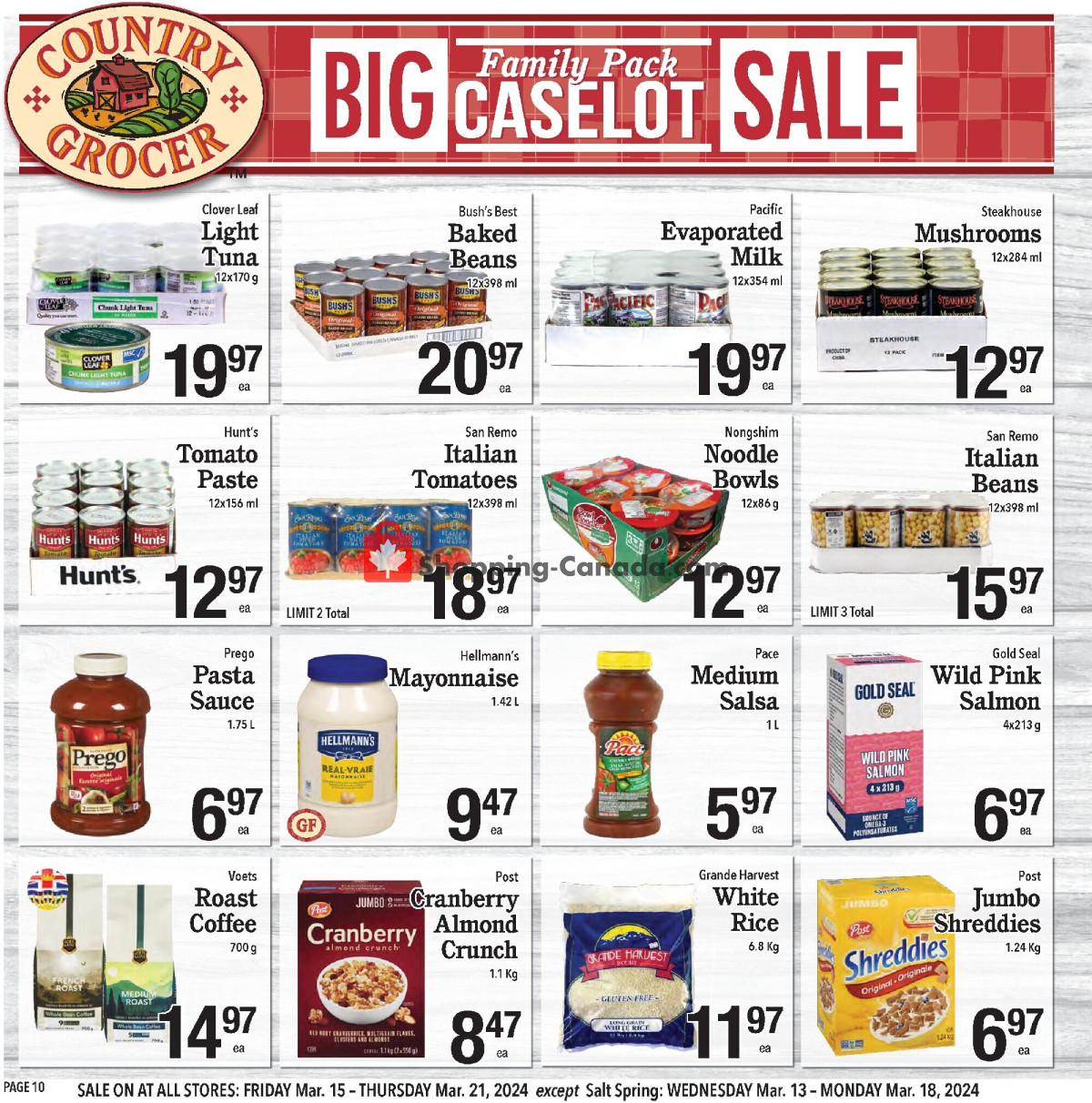 Country Grocer flyer from Friday March 15, 2024 to Thursday March 21, 2024 - page 10