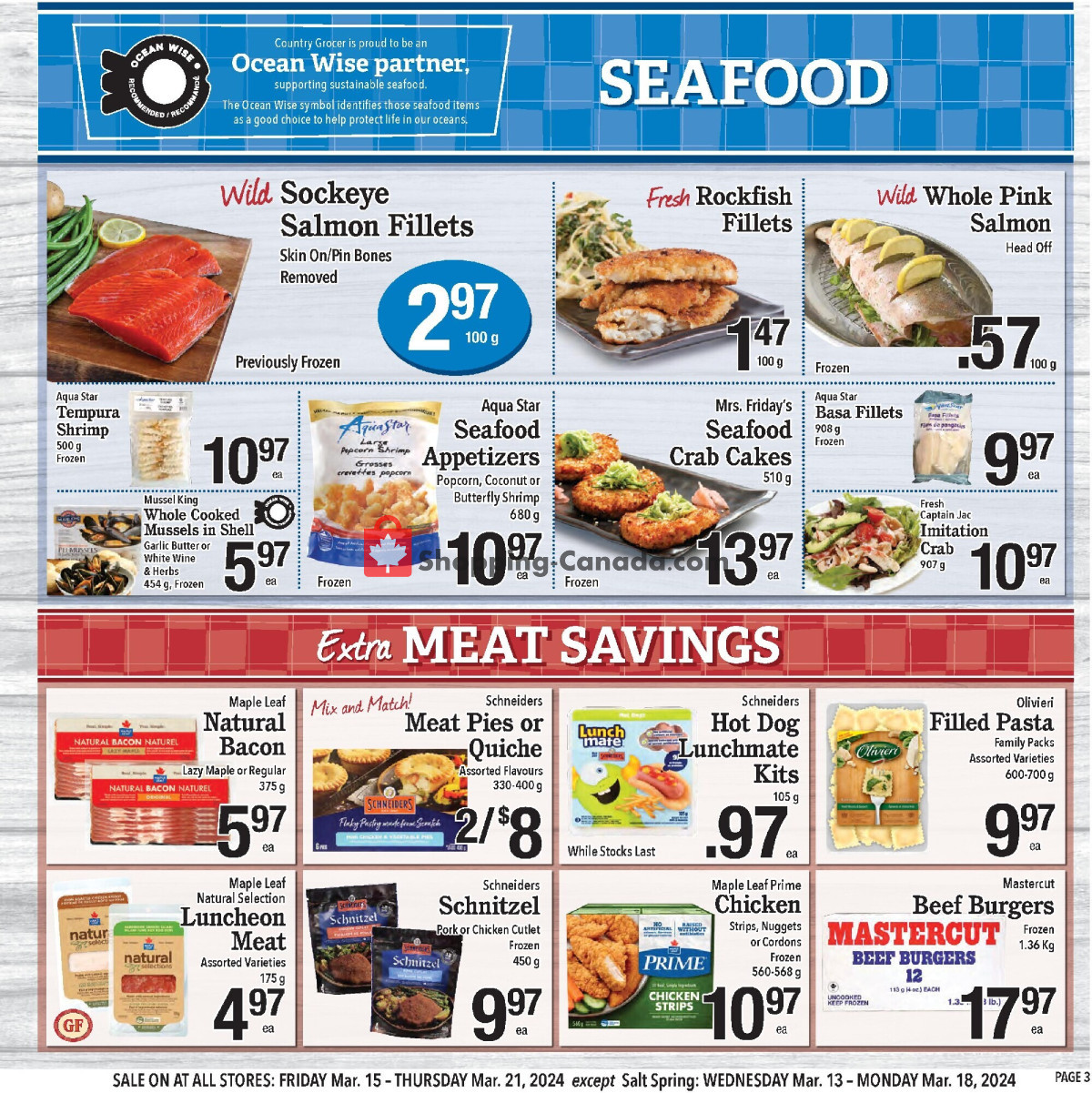 Country Grocer flyer from Friday March 15, 2024 to Thursday March 21, 2024 - page 3
