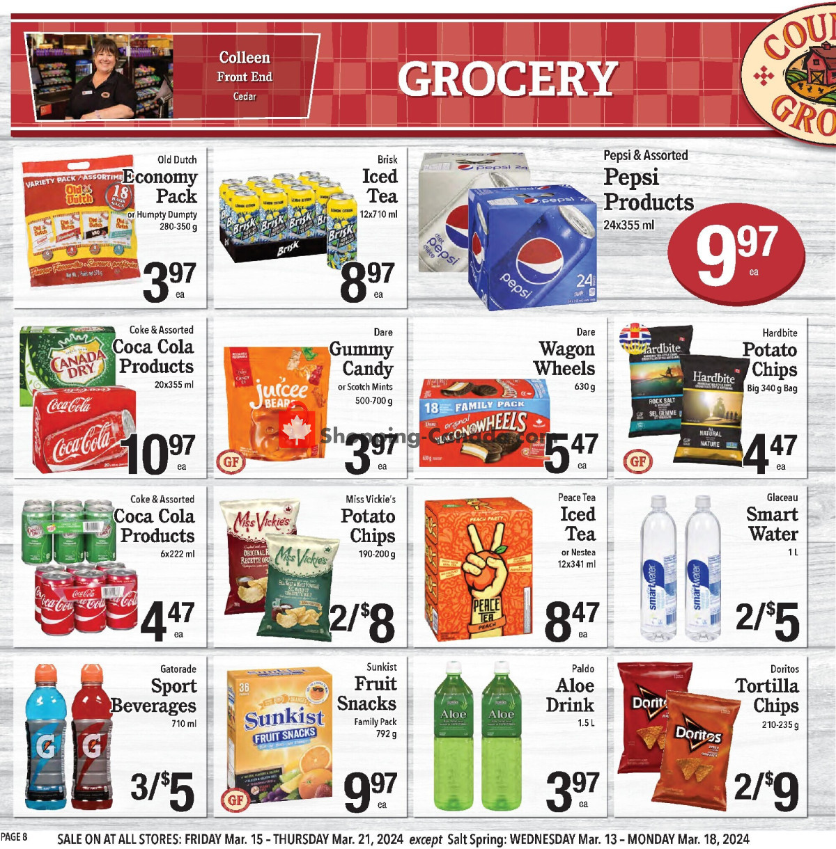 Country Grocer flyer from Friday March 15, 2024 to Thursday March 21, 2024 - page 8