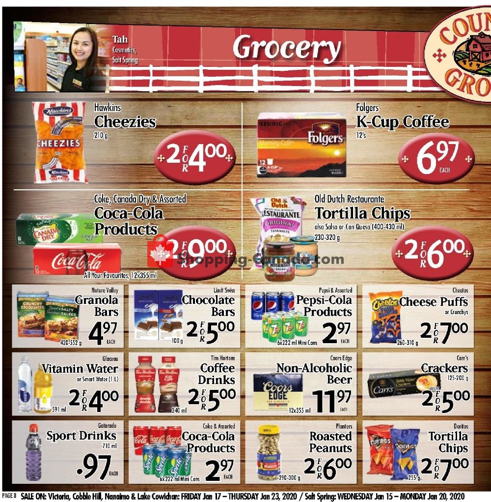 Country Grocer flyer from Friday January 17, 2020 to Thursday January 23, 2020 - page 8