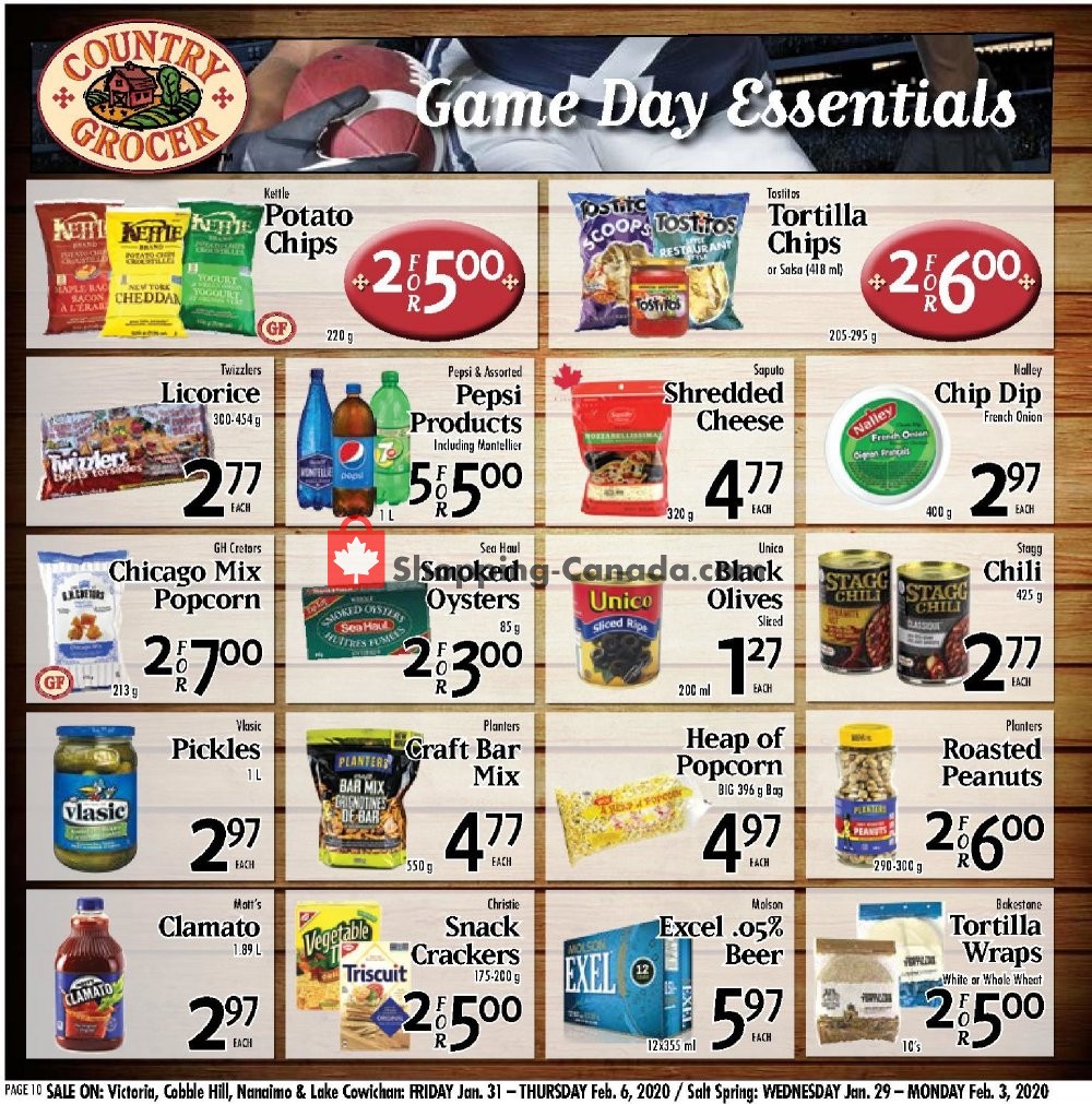 Country Grocer flyer from Friday January 31, 2020 to Thursday February 6, 2020 - page 10