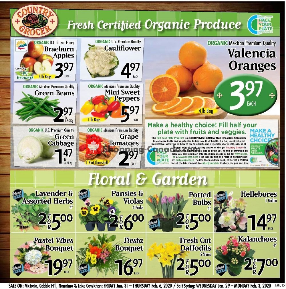 Country Grocer flyer from Friday January 31, 2020 to Thursday February 6, 2020 - page 15
