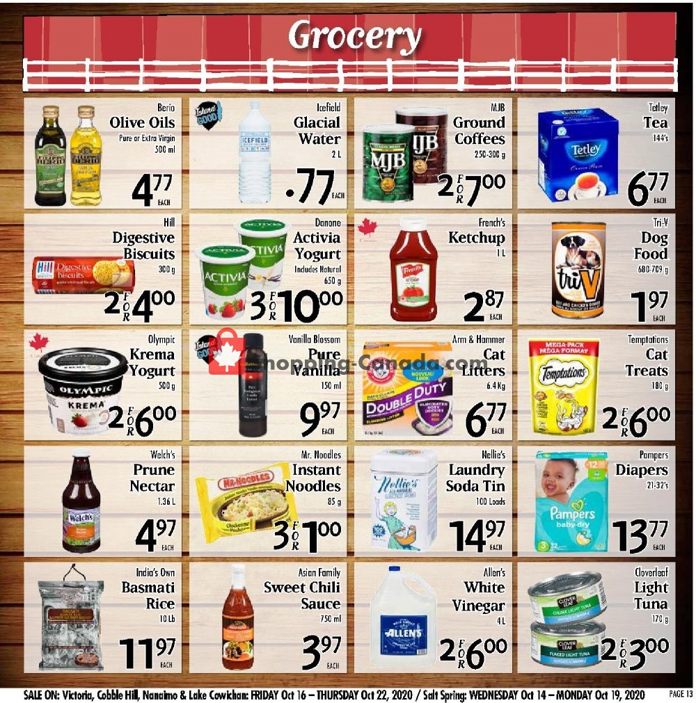 Country Grocer flyer from Friday October 16, 2020 to Thursday October 22, 2020 - page 13