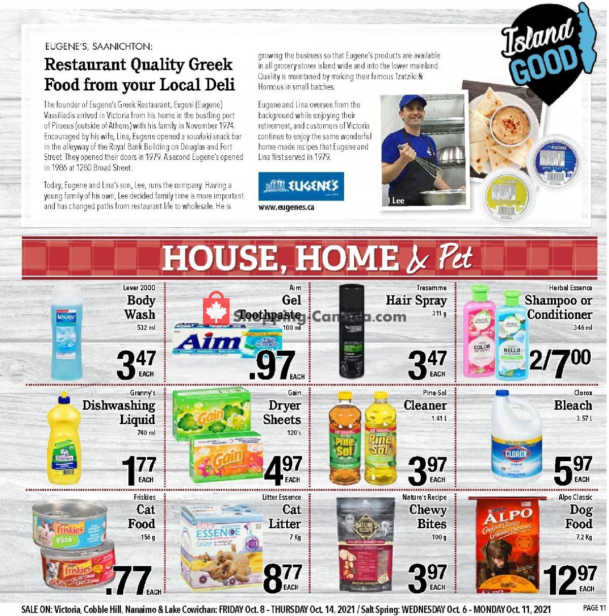 Country Grocer flyer from Friday October 8, 2021 to Thursday October 14, 2021 - page 11